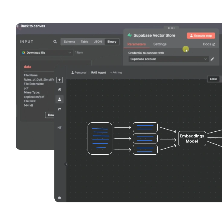 Mendix platform screen showing new app creation options including import, templates, and blank app setup